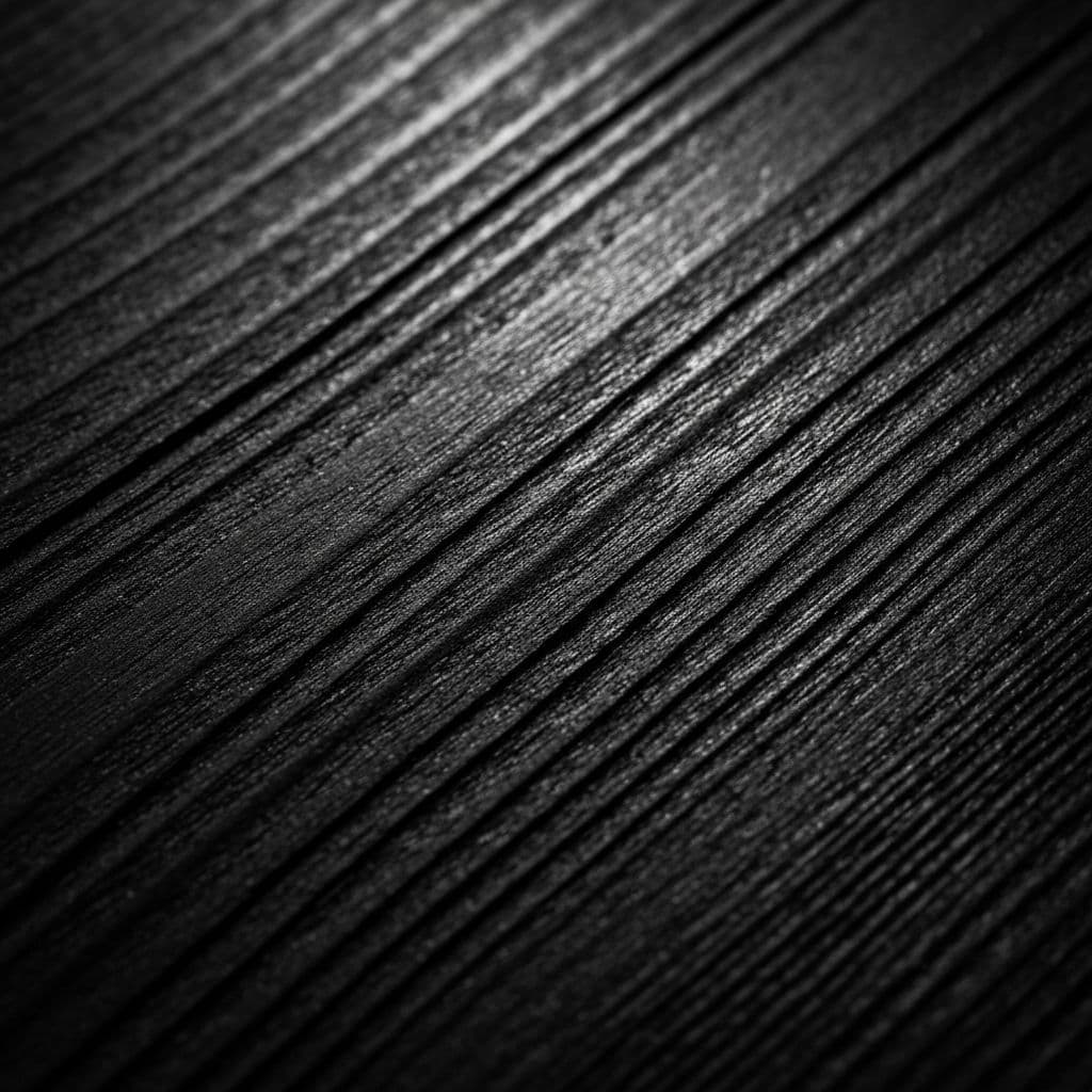 Shou sugi ban charred cedar wood with deep grain patterns